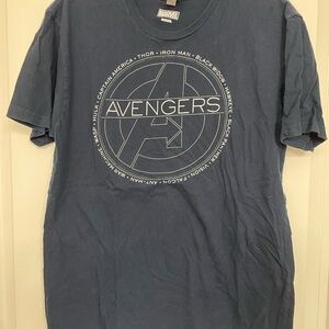 Marvel Blue Avengers Short Sleeve Tee